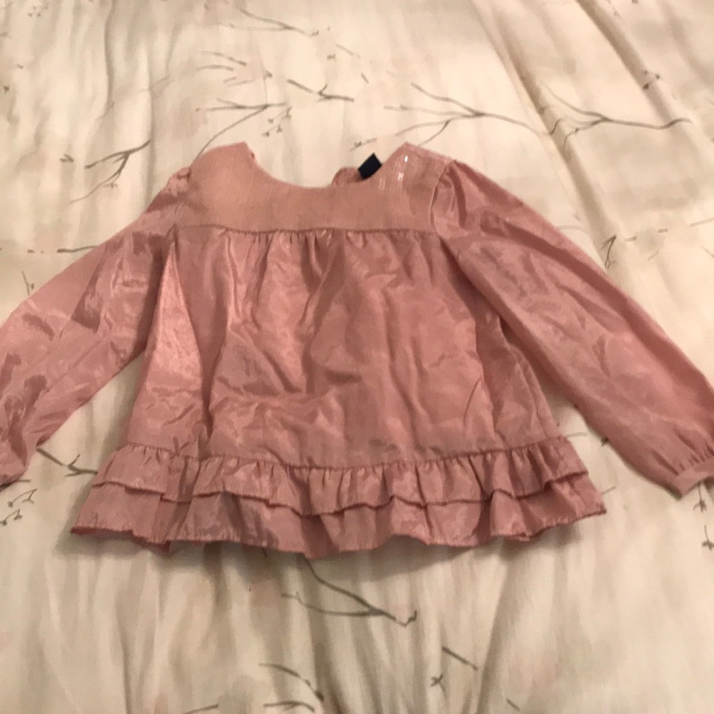 Pink formal blouse
